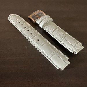 Brand New GV2 18mm Quick Release Alligator Strap w/Tang Buckle - Medium/Long